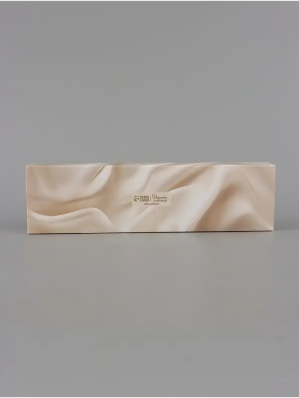 Коробка под 5 конфет с ячейками &laquo;Шёлк&raquo;, 6&times;23&times;3 см