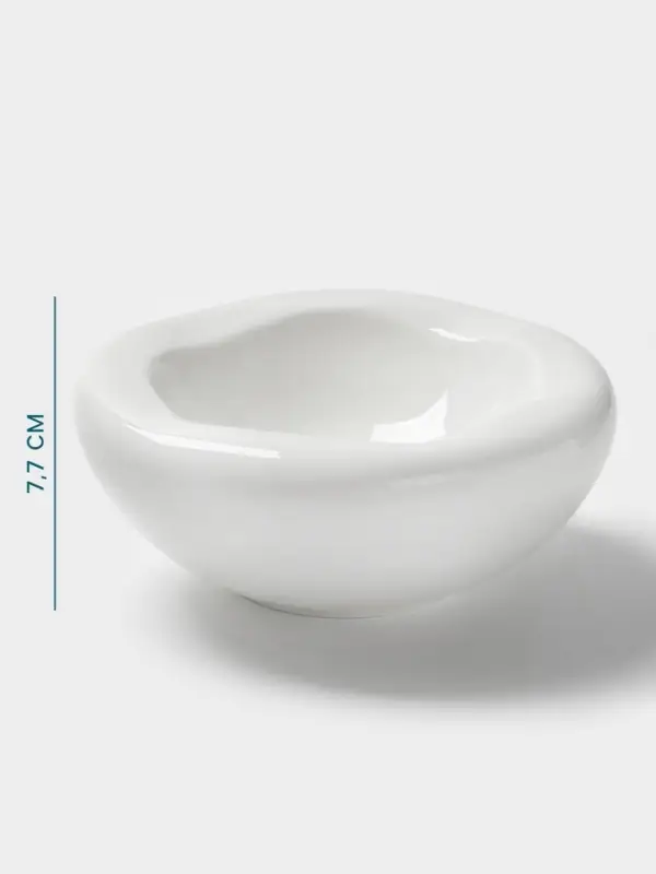 Блюдо Hanna Kn&ouml;vell, 350 мл, d=19 см, фарфор, белое