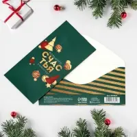 Конверт для денег &laquo;Счастья в Новом году&raquo;, 16.5&times;8 см