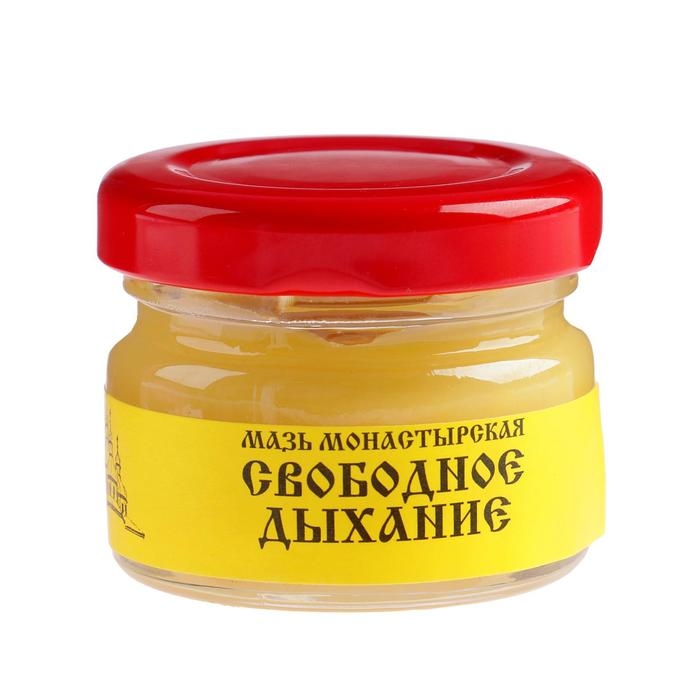 Мазь монастырская «Бизорюк. Свободное дыхание», 28 мл Мазь монастырская «Бизорюк. Свободное дыхание», 28 мл