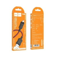 Кабель Hoco X94, Micro USB - USB, 2.4 А, 1 м, передача данных, ПВХ, красный