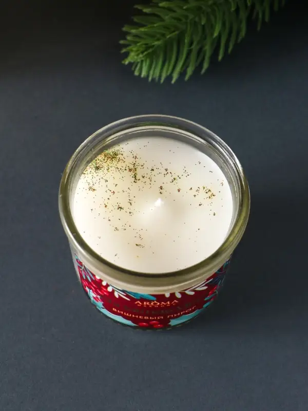 Набор: свечи ароматические новогодние Christmas Vibes, 3 шт., по 60 г