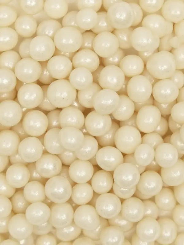 Кондитерская посыпка с мягким центром &laquo;Жемчуг&raquo; серебро, 6-8 мм, 50 г