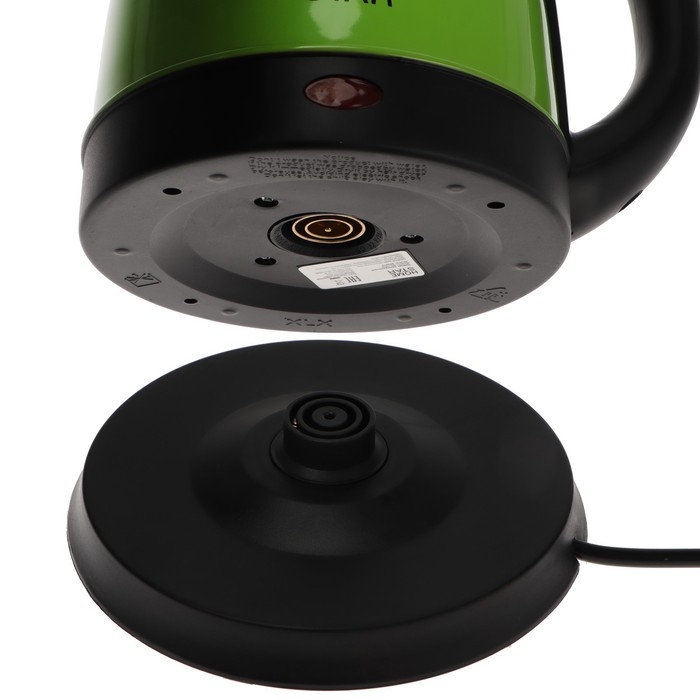 Чайник электрический Homestar HS-1010, металл, 1.8 л, 1500 Вт, зелёный Чайник электрический Homestar HS-1010, металл, 1.8 л, 1500 Вт, зелёный