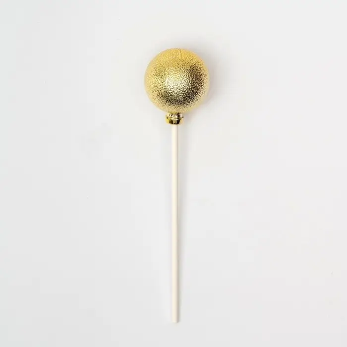 Топпер для торта &laquo;Шары&raquo;, золотой