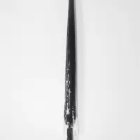 Зонт - трость полуавтоматический &laquo;Однотонный&raquo;, 16 спиц, R=59/70 см, d=118 см, чёрный