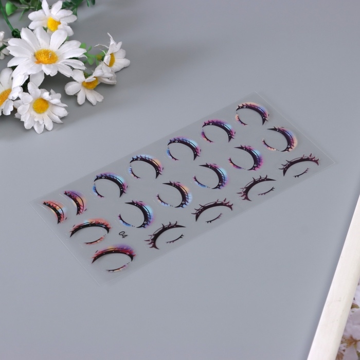 Наклейки для творчества Наклейки для творчества "Самая красивая" сиреневый набор 17 листов 21х16 см