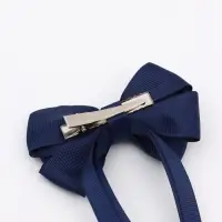 Бант для волос на заколке с лентами, цвет синий, Холодное сердце Бант для волос на заколке с лентами, цвет синий, Холодное сердце