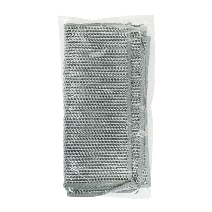 Тряпка для зачистки металла, CARTAGE, металлическая, 1 слой, 20×20 cм, набор 5 шт