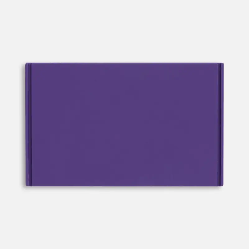 Лейбл из ПВХ Dzeta, XL, фиолетовый