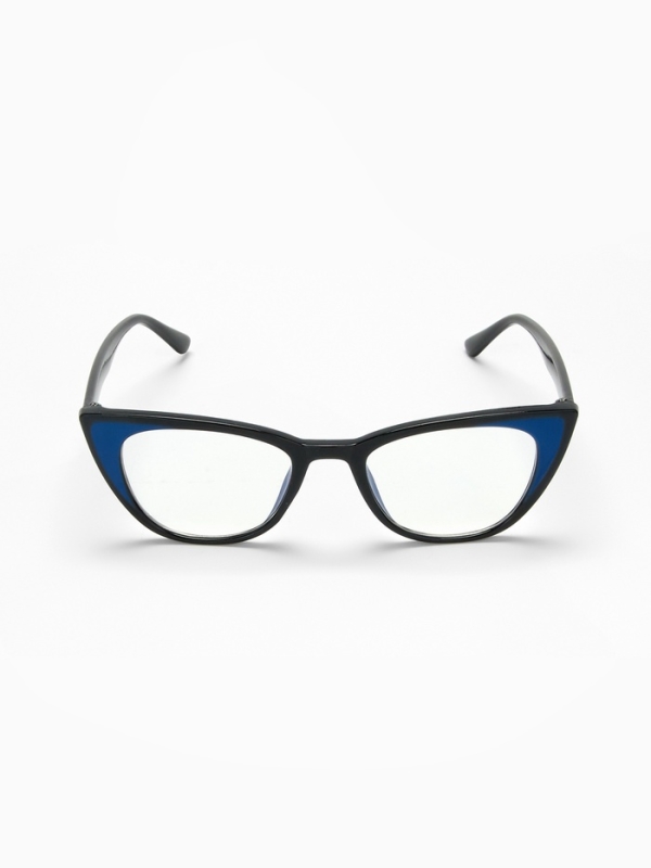 Очки имиджевые женские, для компьютера, ширина 14.4 см, дужка 13.8 см, линза 6.5 х 4.2 см