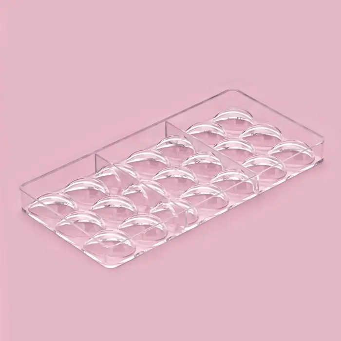 Форма для конфет и шоколада KONFINETTA «Кофейные зерна», 33×16.2 см, 21 ячейка, пластик, прозрачная Форма для конфет и шоколада KONFINETTA «Кофейные зерна», 33×16.2 см, 21 ячейка, пластик, прозрачная