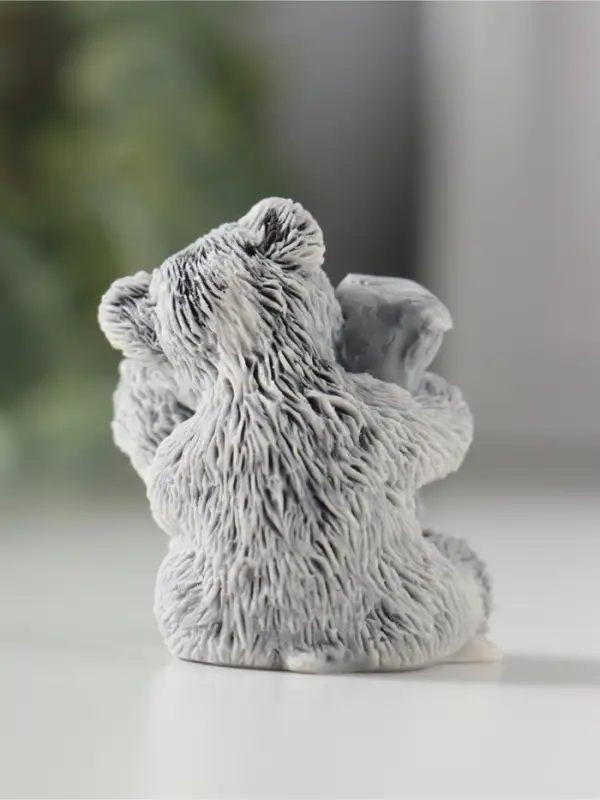 Фигурка &laquo;Медвежата&raquo;, мраморная крошка, 5 см, МИКС