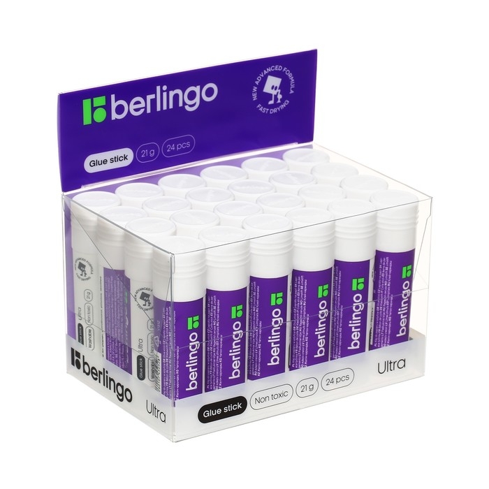 Клей-карандаш, Berlingo, 21г Клей-карандаш, Berlingo, 21г