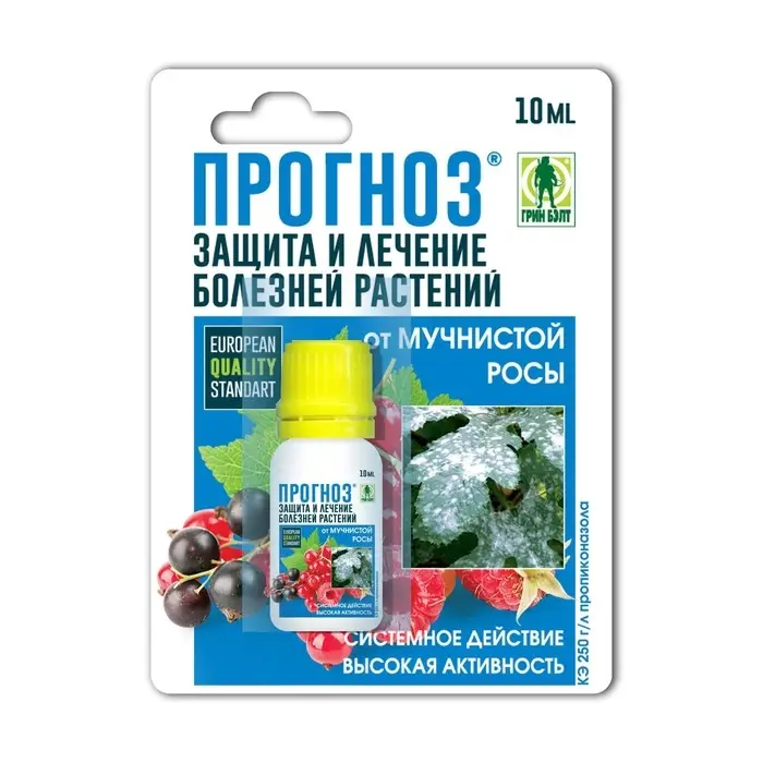 Средство от болезней растений &laquo;Прогноз&raquo;, флакон в блистере, 10 мл, &laquo;ГРИН БЭЛТ&raquo;
