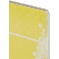 Бизнес-тетрадь ,80,А4,Амели,300х210мм,Желтый,80г/квм,тонир