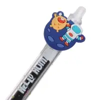 Ручка-прикол Calligrata &laquo;Космос&raquo;, синий стержень, гелевая, МИКС