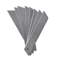 Лезвия для канцелярского ножа ErichKrause, 18 мм, 10 штук, в пластиковом контейнере