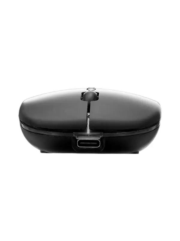 Мышь MB-2.4 беспроводная, оптическая, подсветка, 800-1600 dpi, USB, Bluetooth, чёрная