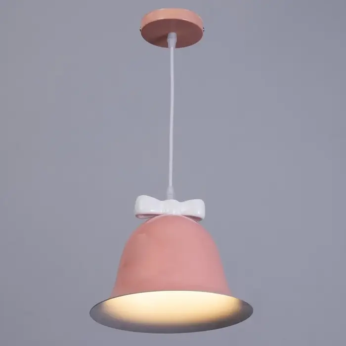 Светильник &laquo;Микки&raquo; Е27 40 Вт розовый белый 23&times;23&times;19-119 см BayerLux