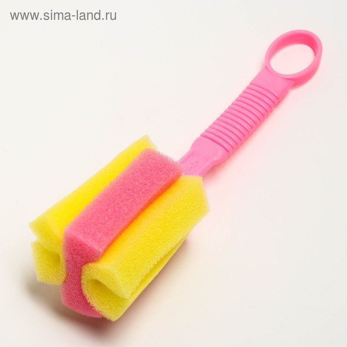 Ёршик-губка для бутылочек и детской посуды, цвета МИКС Ёршик-губка для бутылочек и детской посуды, цвета МИКС