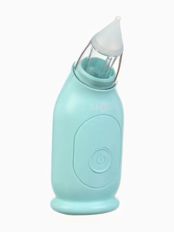 Аспиратор для новорожденных электронный, назальный (набор: 2 насадки, аксессуары, зарядка Type-C)