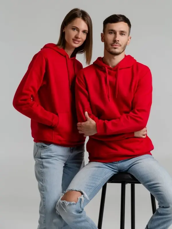 Толстовка с капюшоном Snake II красная, размер XS Толстовка с капюшоном Snake II красная, размер XS