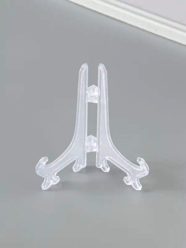 Подставка для тарелок декоративных d=10-13 см Diana, прозрачная, пластик, 10 см