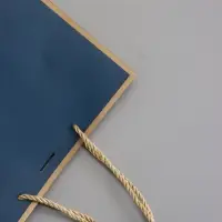 Пакет подарочный, черный , с бантом, 28 х 20 х 10 см