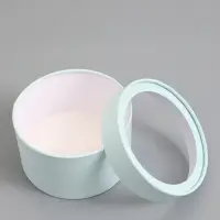 Подарочная коробка лагуна, завальцованная с окном, 16 х 11 см