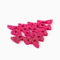 Декор "Красные елочки", набор 6 шт. Декор "Красные елочки", набор 6 шт.