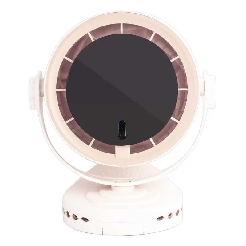 Цифровой мини вентилятор F80 бежевый (20шт/кор) Цифровой мини вентилятор F80 бежевый (20шт/кор)