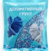 Мраморная крошка &laquo;Пижон Аква&raquo;, фр. 2-5 мм, млечный путь, 800 г