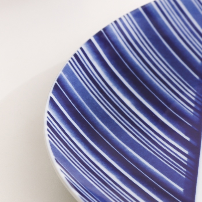 Тарелка Тарелка "Романс цветок", д-240мм, нео гжель