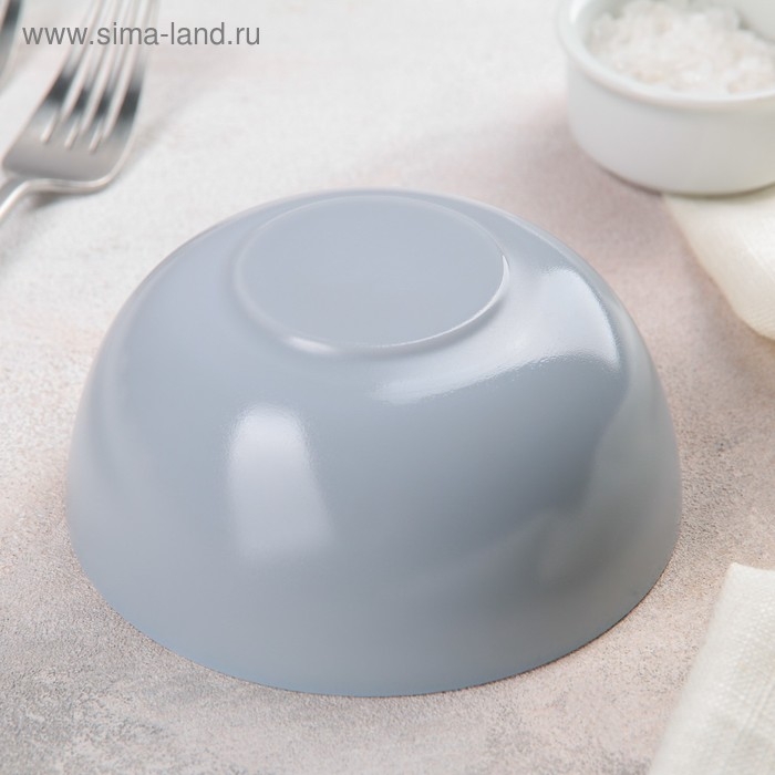 Салатник стеклокерамический Diwali granit, 400 мл, d=12 см, цвет голубой Салатник стеклокерамический Diwali granit, 400 мл, d=12 см, цвет голубой