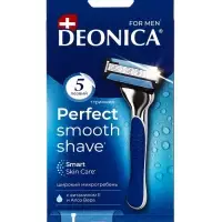 Бритвенный станок со сменной кассетой DEONICA 5 FOR MEN