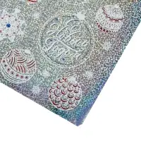 Наклейки новогодние интерьерные &laquo;С Новым годом&raquo;, голография, 21&times;29.5 см