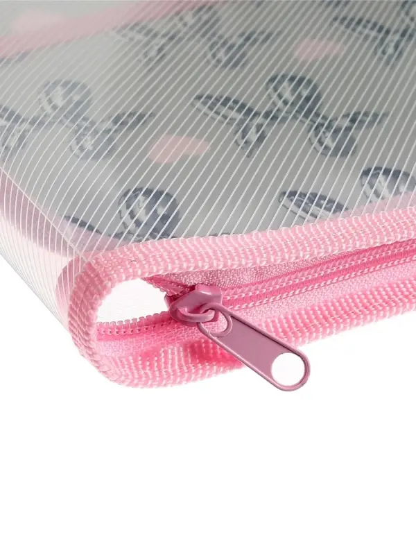 Папка для труда А4 Bubble heart, молния вокруг/откидная планка