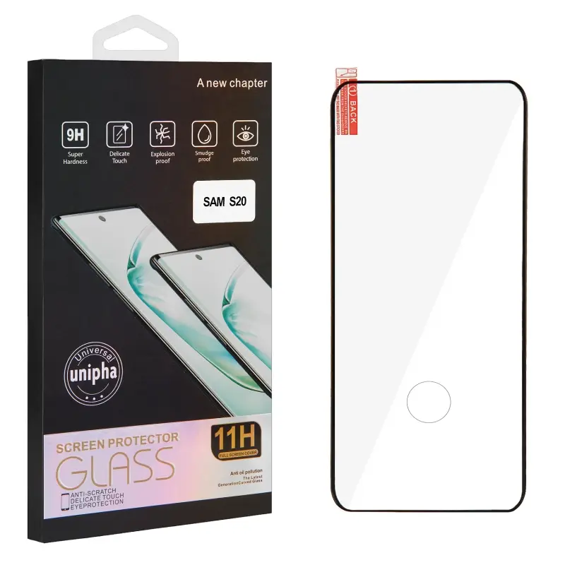 Защитное стекло Samsung S20 полный клей 0.18mm Защитное стекло Samsung S20 полный клей 0.18mm