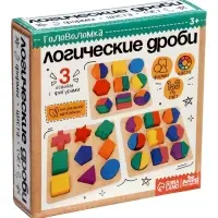 Головоломка Лесная мастерская &laquo;Логические фигуры&raquo;, набор 3 шт.