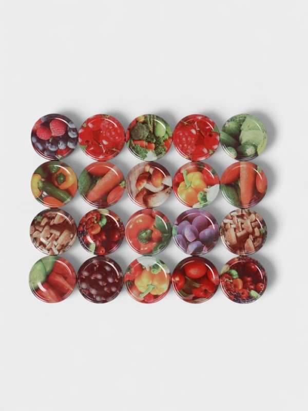 Набор крышек ТО-66 мм «Элитная», металл, лак, цвет МИКС (1 упак.=20шт) Набор крышек ТО-66 мм «Элитная», металл, лак, цвет МИКС (1 упак.=20шт)