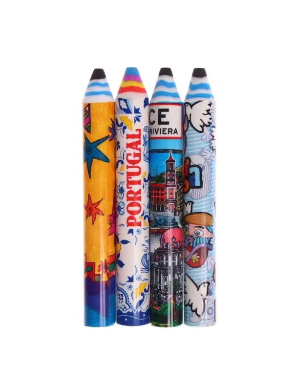 Ластик фигурный &laquo;Карандаш&raquo;, 140&times;18 мм, МИКС