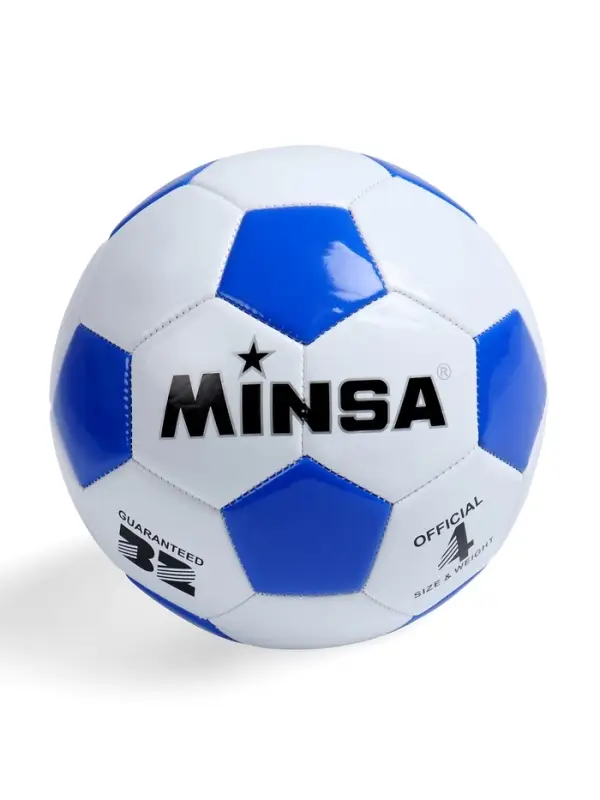 Мяч футбольный MINSA, TPU, машинная сшивка, 32 панели, р. 4