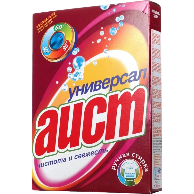 Порошок стиральный АИСТ Универсал 400г