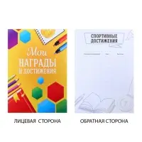 Папка школьная с креплением «Портфолио ученика начальной школы», 5 листов-разделителей, 21,5 х 30 см.