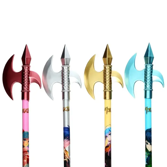 Ручка - прикол гелевая «Топор», МИКС