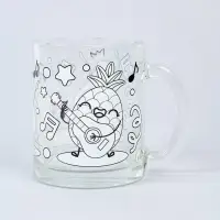 Кружка для росписи "Авокадо" + игрушка (без краски)