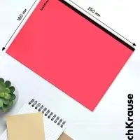 Zip-пакет пластиковый ErichKrause Matt Reef A5+, непрозрачный, МИКС