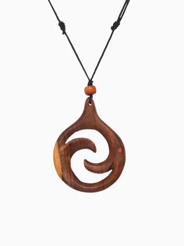 Кулон &laquo;Спираль&raquo;, дерево соно