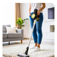 Пылесос вертикальный беспроводной для дома КТ-5310 (2 в 1)